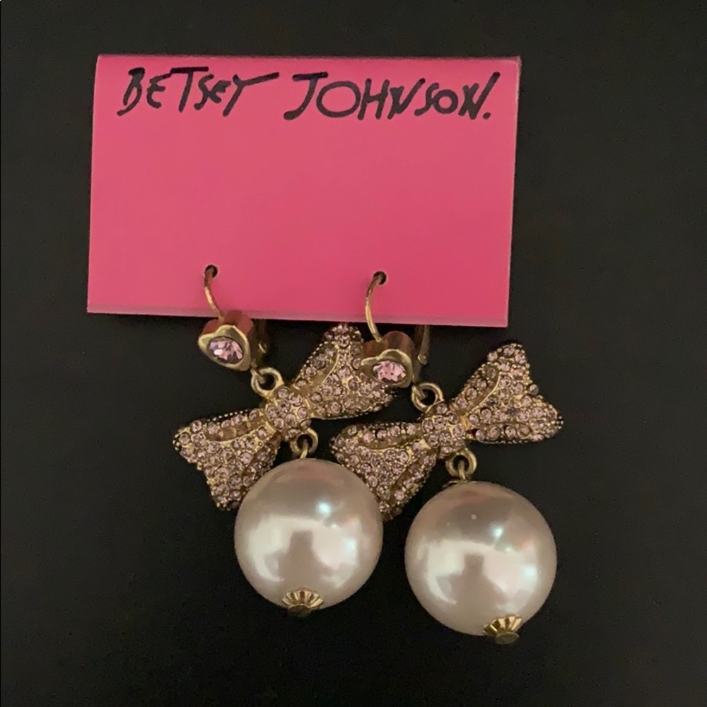 Betsey Johnson earrings